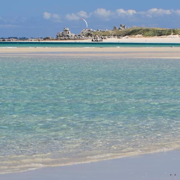 Kerlean, Plage Des Sables Blancs A 700M! Concarneau Zewnętrze zdjęcie