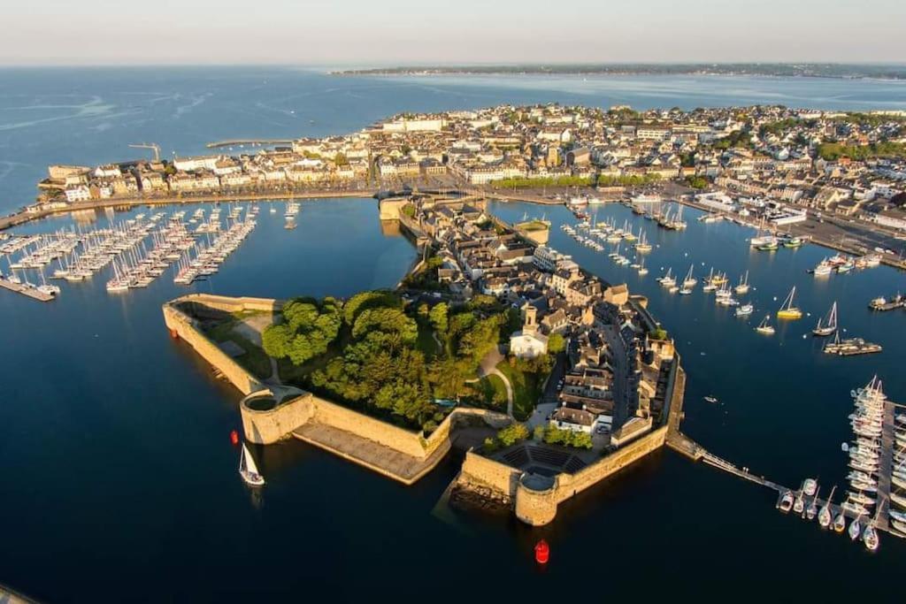 Kerlean, Plage Des Sables Blancs A 700M! Concarneau Zewnętrze zdjęcie